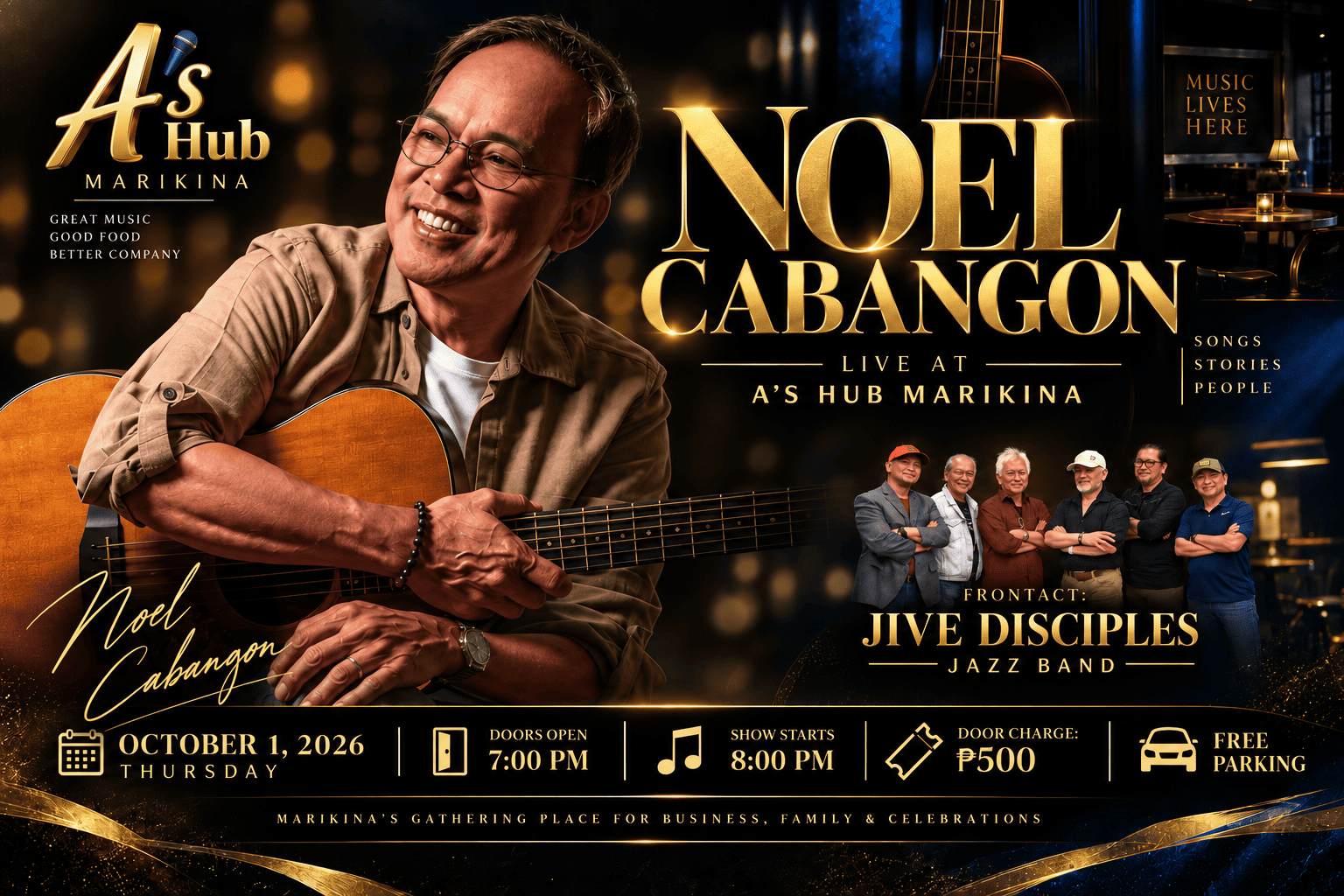 Noel Cabangon Frontact: Jive Disciples