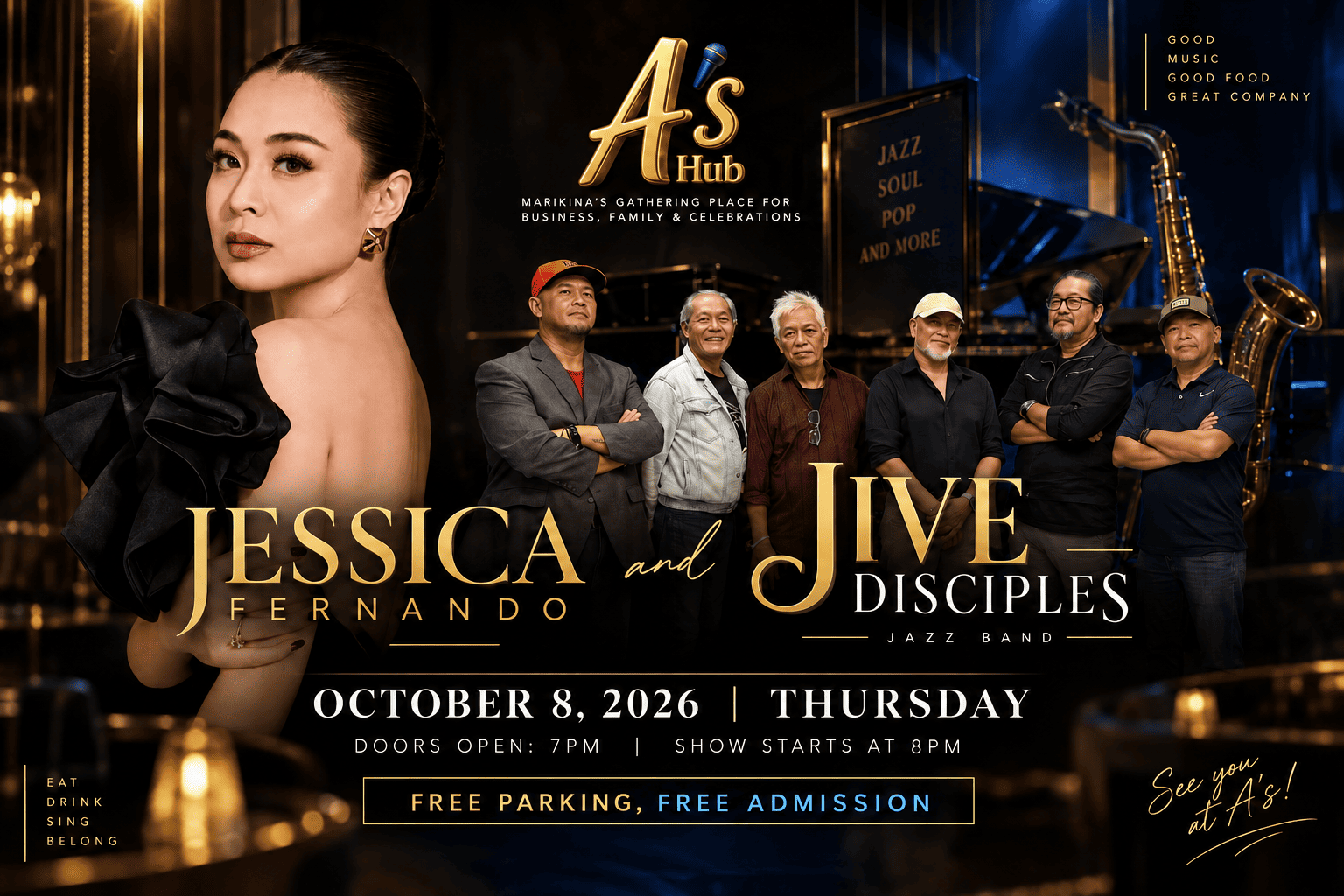 Jessica Fernando and Jive Disciples